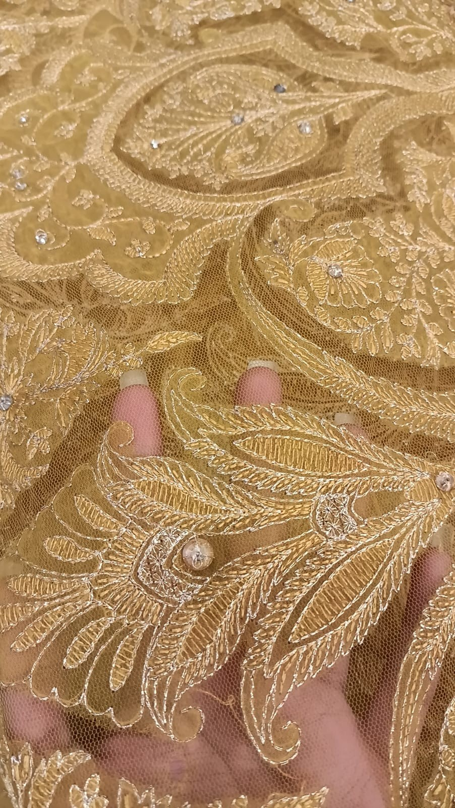 Golden Glow Party Wear