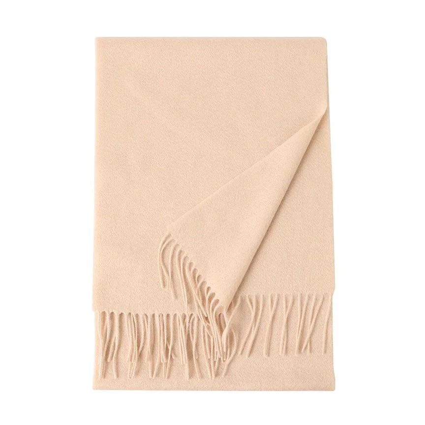 Pure Woolen Shawl Scarves - Rose