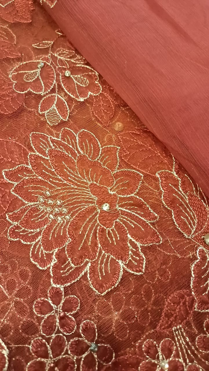 Rustic Elegance Party Wear