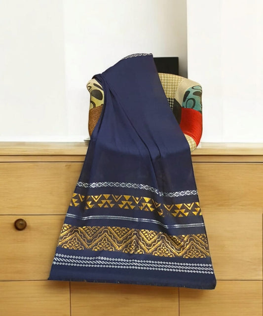Jacquard Border Stole