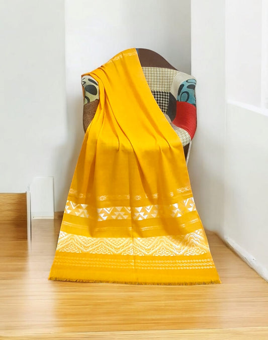Jacquard Border Stole