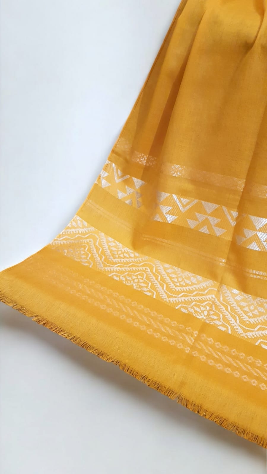 Jacquard Border Stole