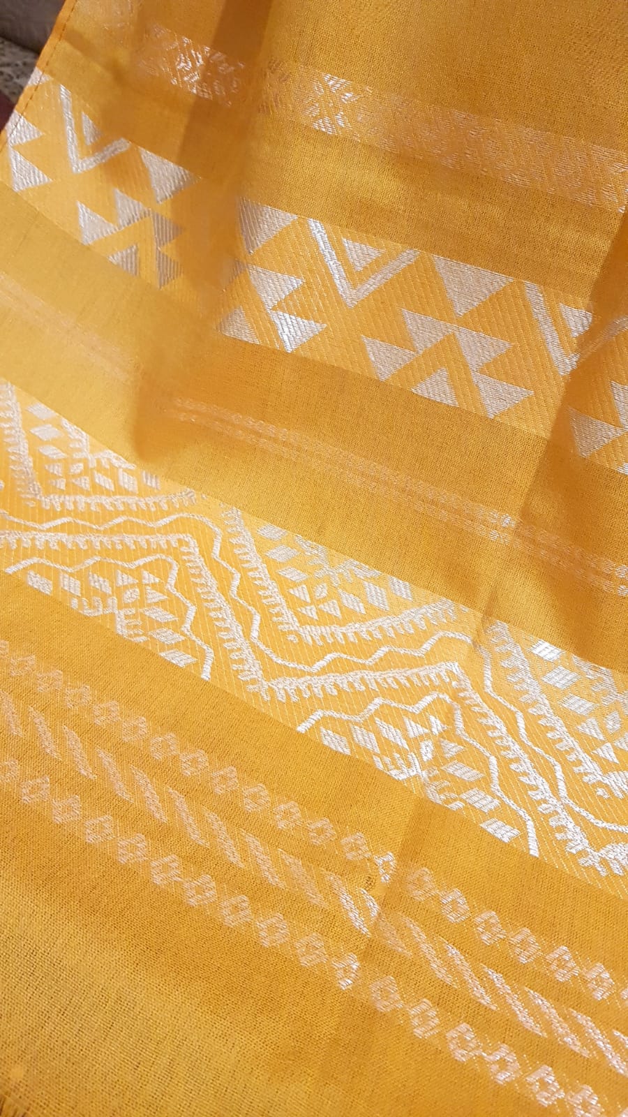 Jacquard Border Stole