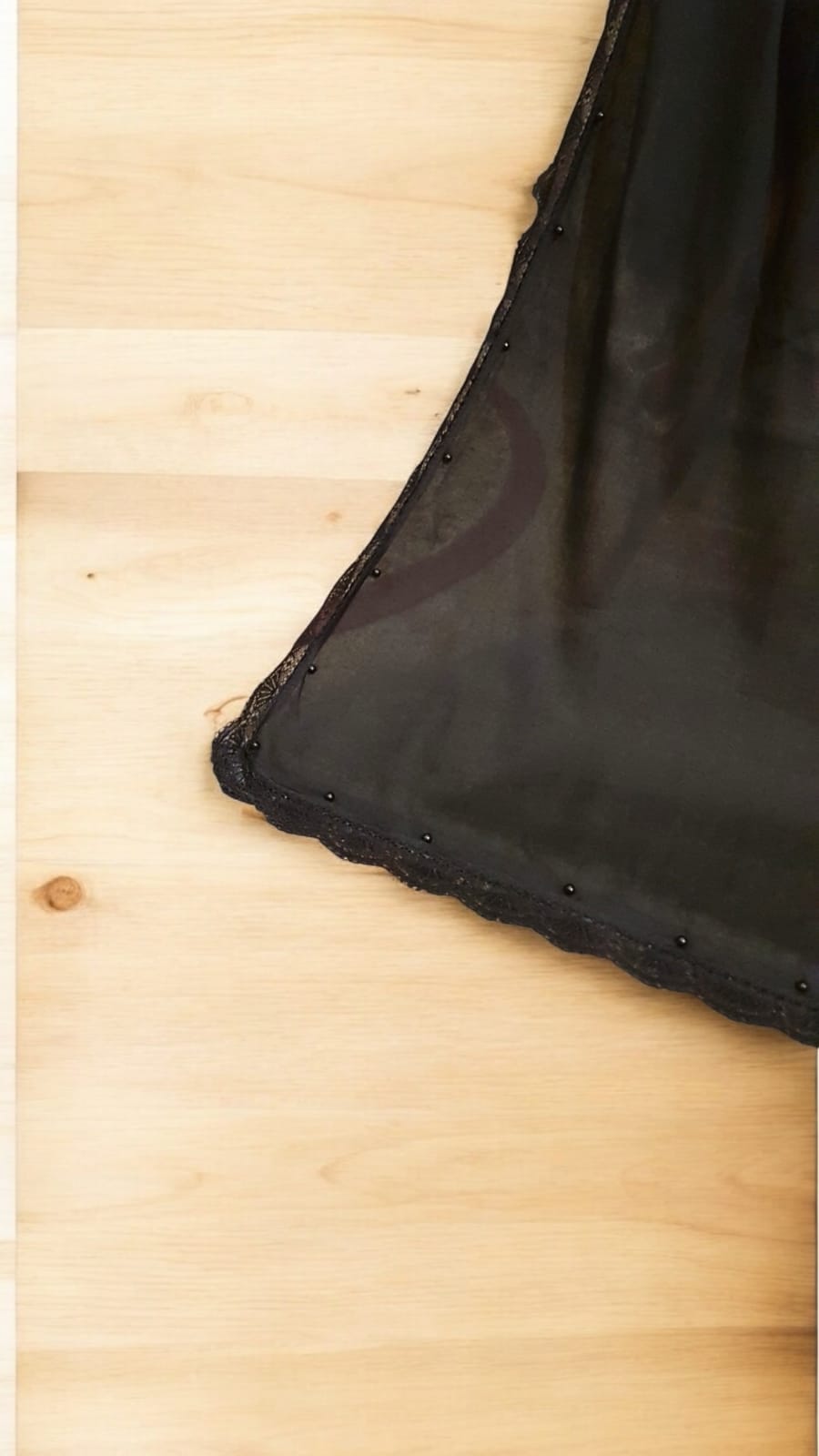 Pearl Embroidered Stole