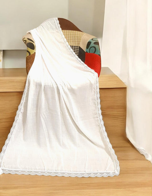 Pearl Embroidered Stole