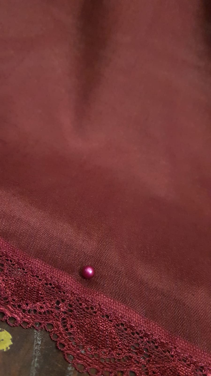 Pearl Embroidered Stole