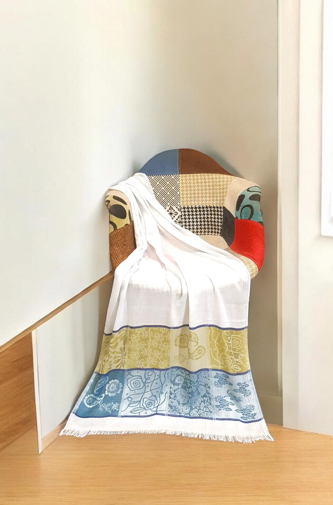 Turkish Lawn Self Print Stole