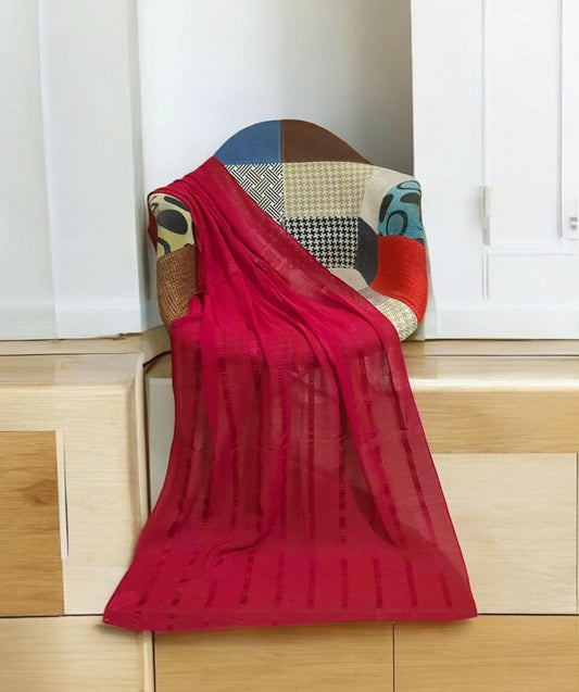 Silk chiffon Stole