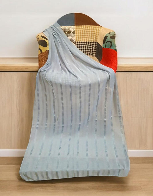 Silk Chiffon Stole