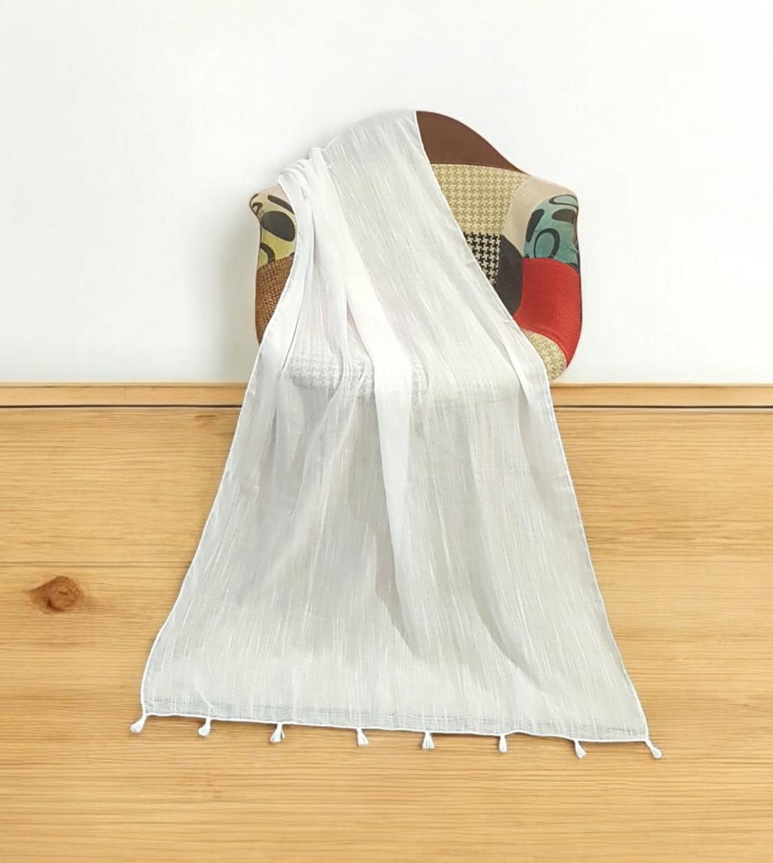 Turkish Lawn Tassel Stole