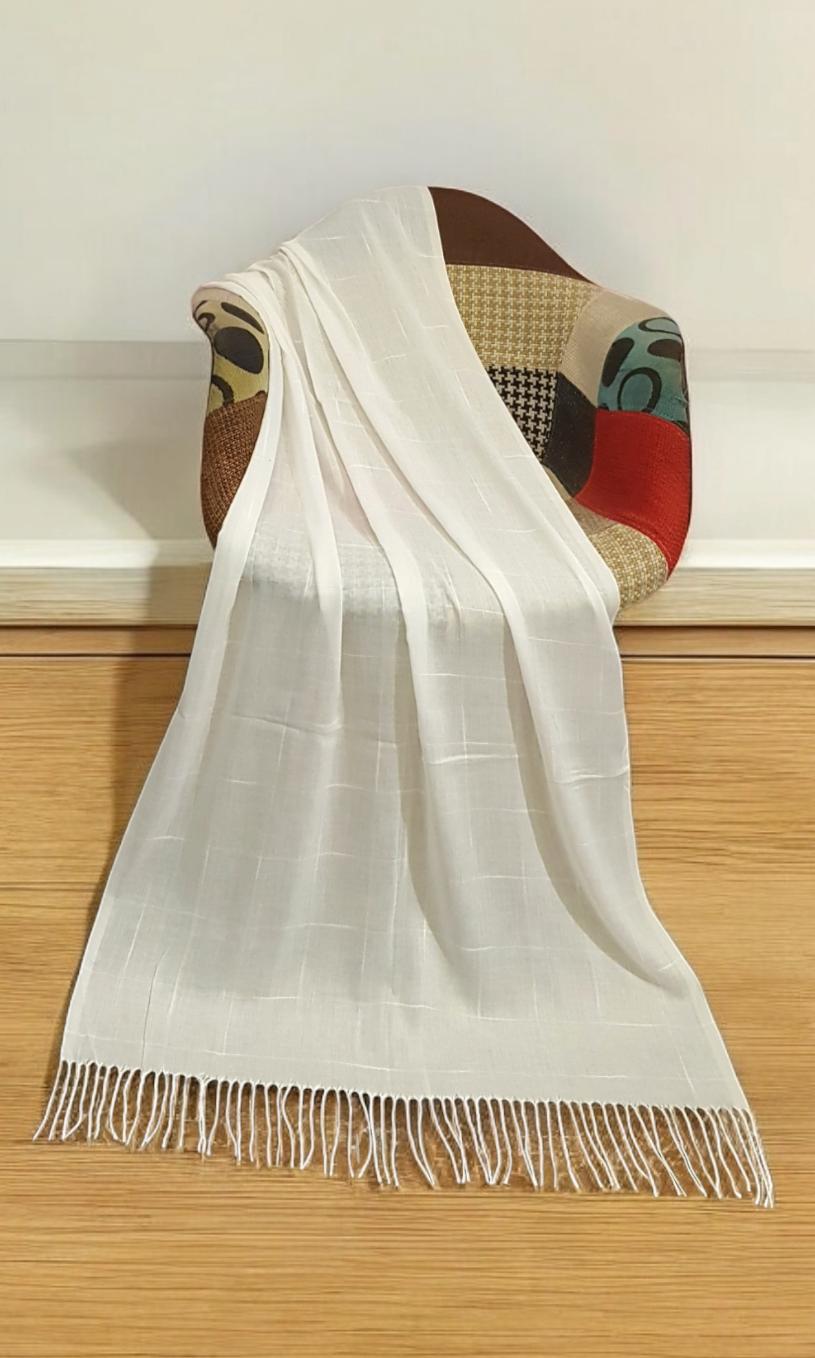 Turkish Lawn Tassel Stole