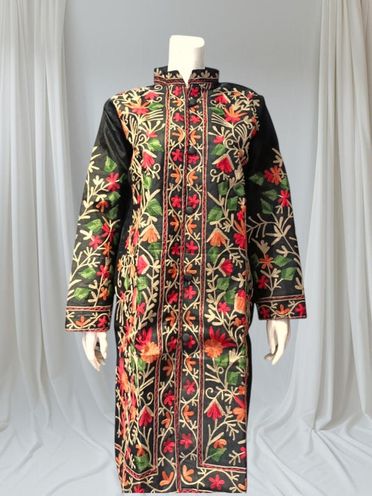 kashmiri embroidered coats