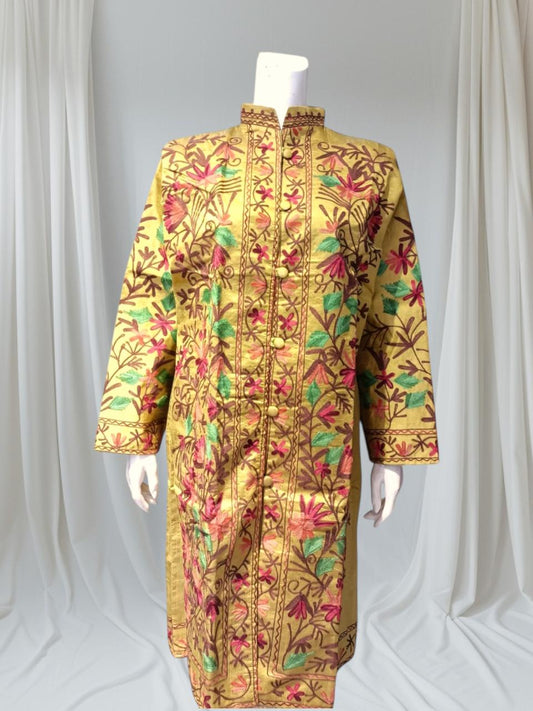 kashmiri embroidered coats
