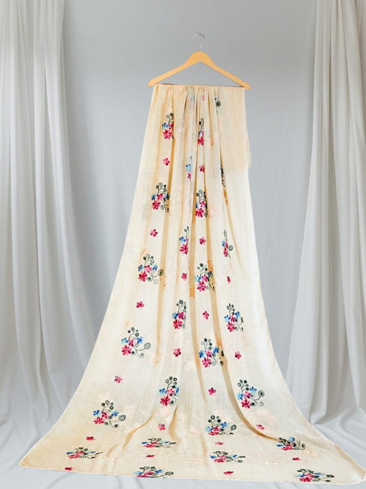 Voile Embroidered Dupatta-02