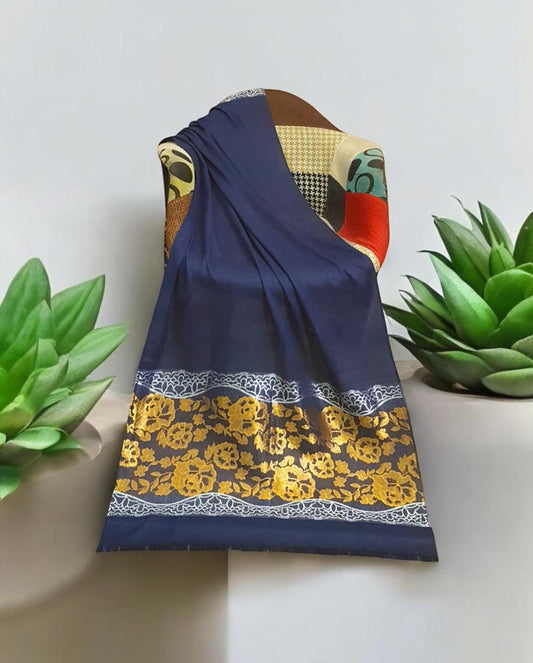Jacquard Border Stole